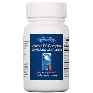 Allergy Research Group Vitamin D3 Complete 120 gelcap
