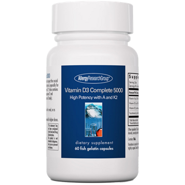 Allergy Research Group Vitamin D3 Complete 5000 60 gelcaps