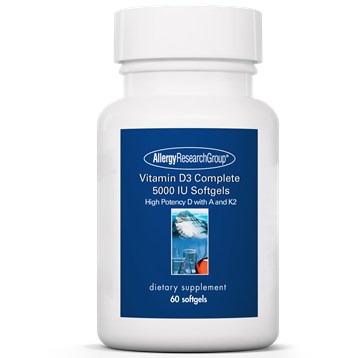 Allergy Research Group Vitamin D3 Complete 5000 IU 60 softgels