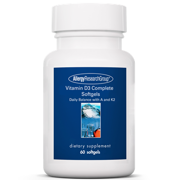 Allergy Research Group Vitamin D3 Complete 60 softgels