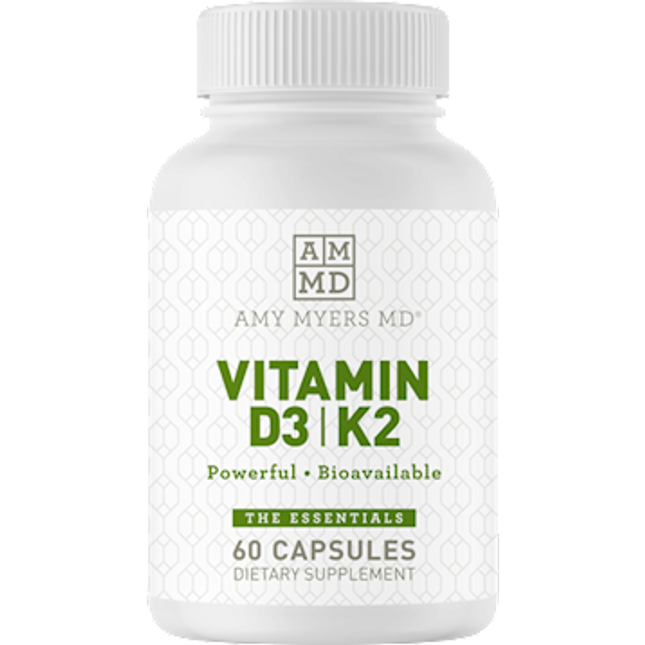 Amy Myers MD Vitamin D3/K2 60 caps