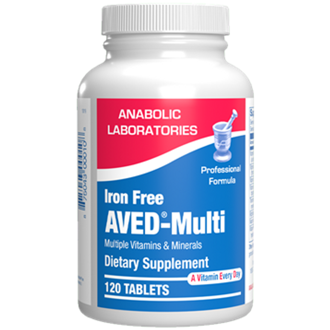 Anabolic Laboratories AVED-Multi Iron Free 120 tabs