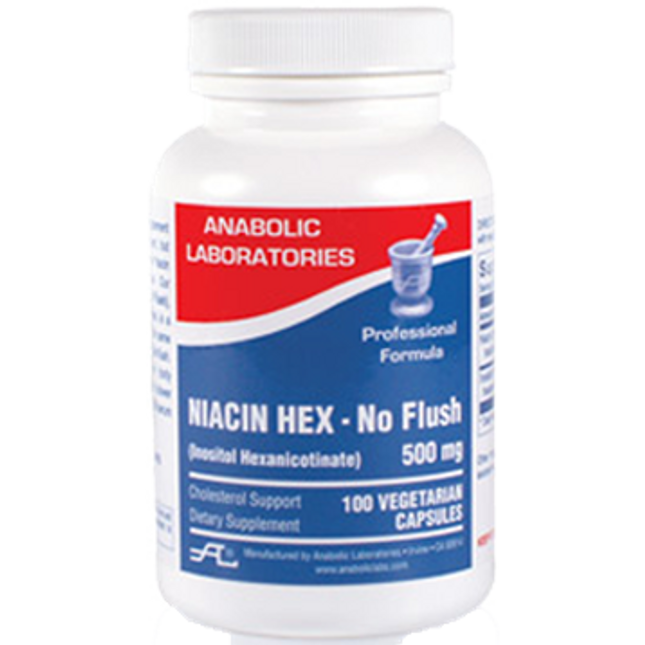 Anabolic Laboratories Niacin Hex (No Flush) 525 mg 100 vegcaps