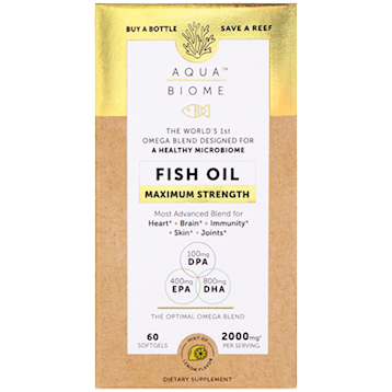 Aqua Biome Aqua Biome Fish Oil Max Str 60 softgels