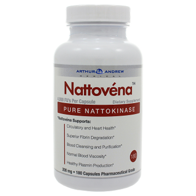 Arthur Andrew Medical Nattovena 4,000 FU/cap 180 caps
