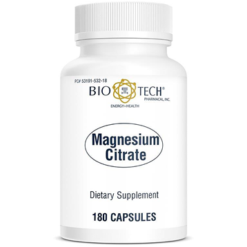 Bio-Tech Magnesium Citrate 180 caps