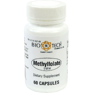 Bio-Tech Methylfolate (5-MTHF) 60 Caps