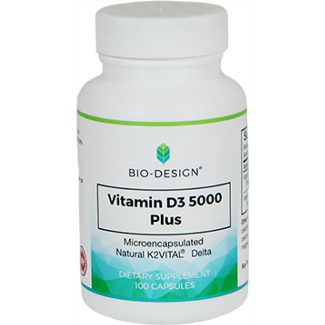 BioDesign Vitamin D3 5000 Plus Nat MK-7 100 caps