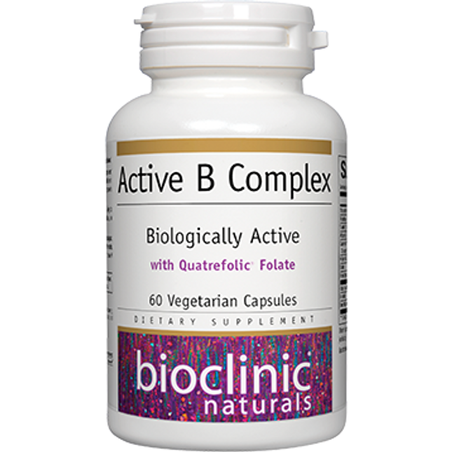Bioclinic Naturals Active B Complex 60 vegcaps
