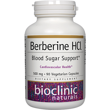 Bioclinic Naturals Berberine HCL 90 vegcaps