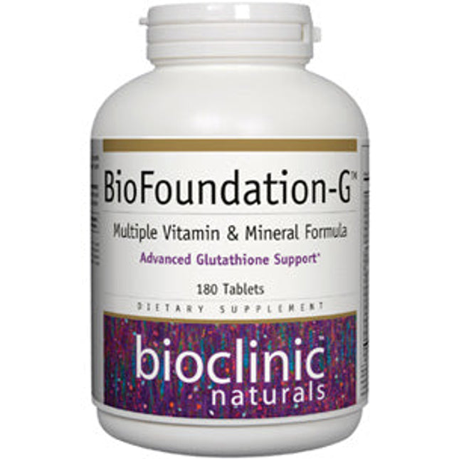 Bioclinic Naturals BioFoundation-G 180 tabs