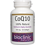 Bioclinic Naturals CoQ10 200 mg 30 gels