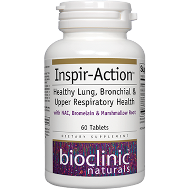 Bioclinic Naturals Inspir-Action 60 tabs