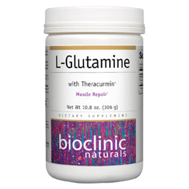 Bioclinic Naturals L-Glutamine with Theracurmin 10.8 oz