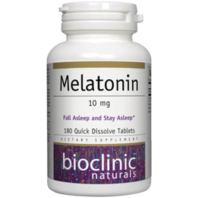 Bioclinic Naturals Melatonin 10mg 180 tabs