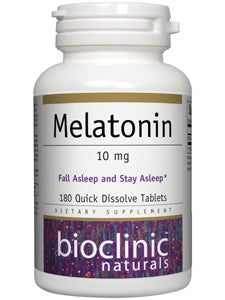 Bioclinic Naturals Melatonin 10mg 180 tabs