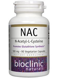 Bioclinic Naturals NAC 500mg 90 vcaps