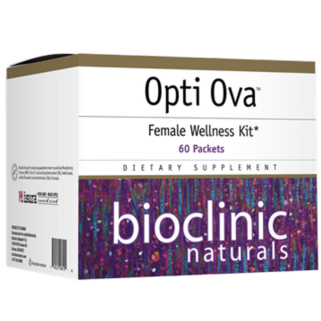 Bioclinic Naturals Opti Ova Female Wellness Kit 60 pckts