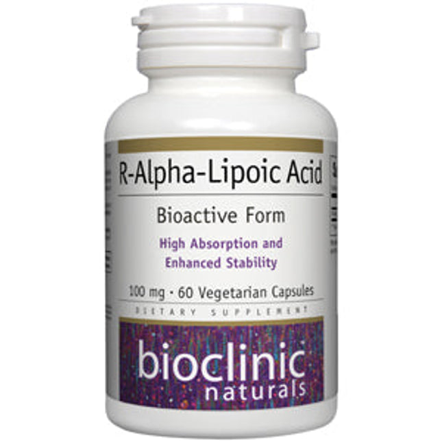 Bioclinic Naturals R-Alpha-Lipoic Acid 100mg 60 vcaps