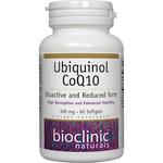 Bioclinic Naturals Ubiquinol CoQ10 100 mg 60 softgels