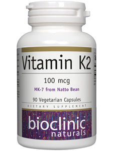 Bioclinic Naturals Vitamin K2 100mcg 90 vcaps