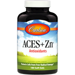 Carlson Labs ACES + Zn 180 gels