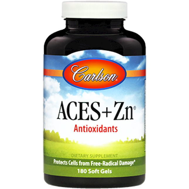 Carlson Labs ACES + Zn 180 gels