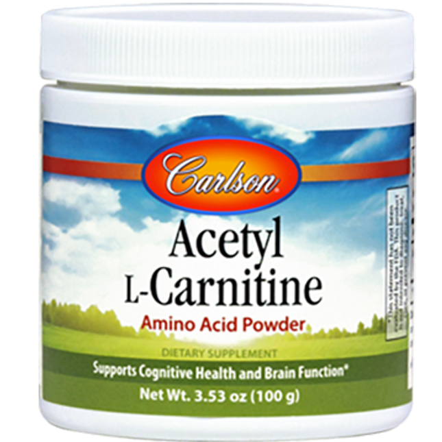 Carlson Labs Acetyl L-Carnitine Powder 100 gms