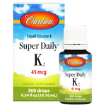 Carlson Labs Adult Super Daily K2 10.16 ml