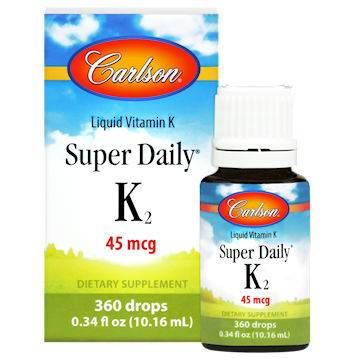 Carlson Labs Adult Super Daily K2 10.16 ml