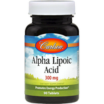 Carlson Labs Alpha Lipoic Acid 300 mg 90 tabs