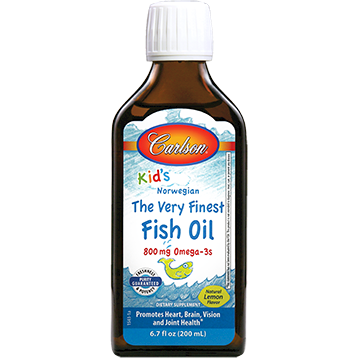 Carlson Labs Carlson for Kids Fish Oil Lemon 200 ml
