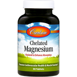 Carlson Labs Chelated Magnesium 200 mg 90 tabs
