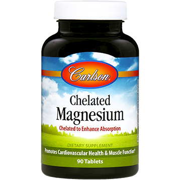 Carlson Labs Chelated Magnesium 200 mg 90 tabs