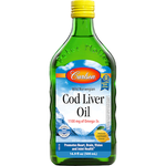 Carlson Labs Cod Liver Oil Lemon 500 ml
