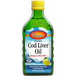 Carlson Labs Cod Liver Oil Lemon 8.4 fl oz