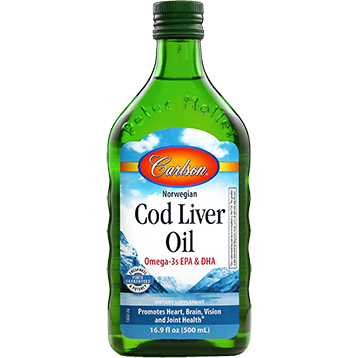 Carlson Labs Cod Liver Oil Regular Flavor 500 ml