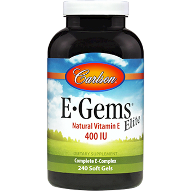 Carlson Labs E-Gems Elite 240 gels