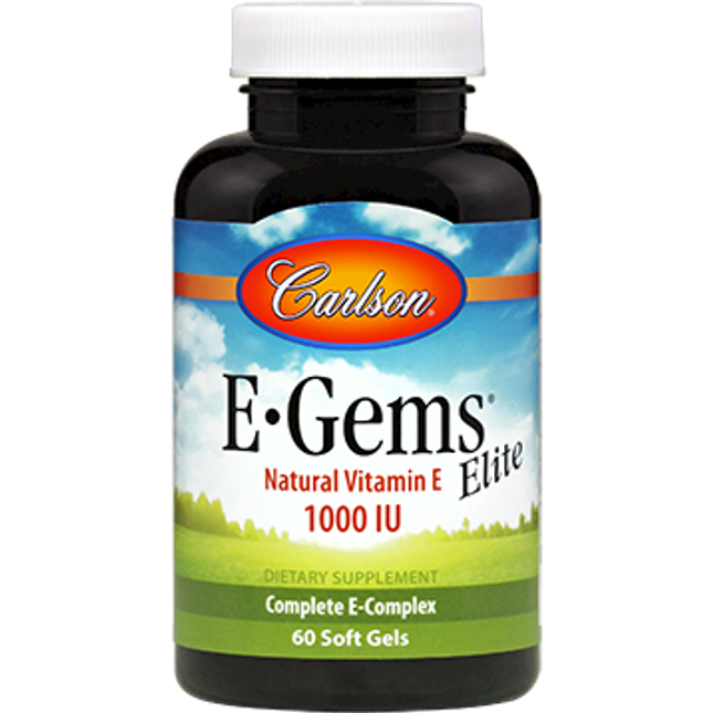 Carlson Labs E-Gems Elite 670 mg 60 gels