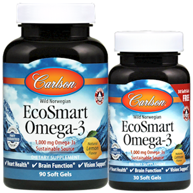 Carlson Labs EcoSmart 90+30 softgels