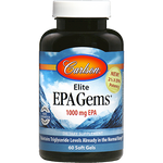 Carlson Labs Elite EPA Gems 60 softgels