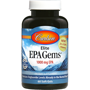 Carlson Labs Elite EPA Gems 60 softgels