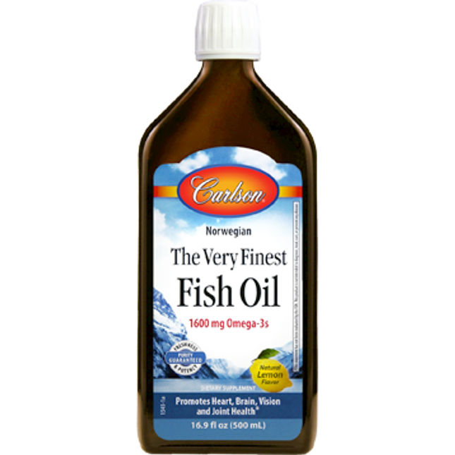 Carlson Labs Finest Fish Oil Omega 3 500 ml