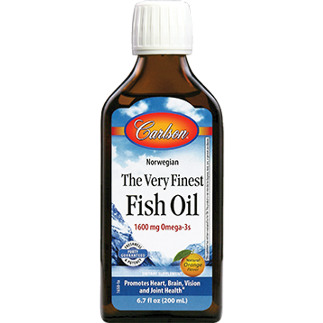 Carlson Labs Fish Oil Orange 200 ml