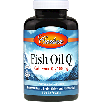 Carlson Labs Fish Oil Q 120 softgels