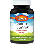 Carlson Labs Gamma Egems 120 gels
