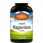Carlson Labs Liquid Magnesium 400 mg 250 gels