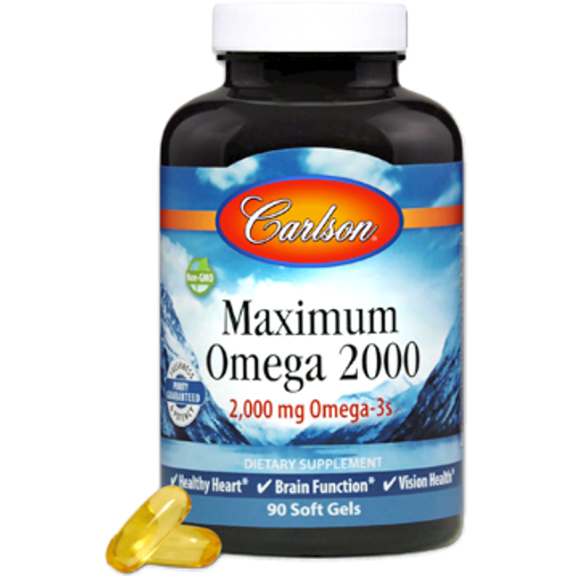 Carlson Labs Maximum Omega 2000 90 softgels
