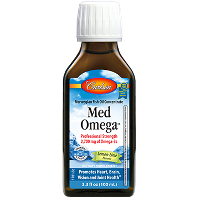 Carlson Labs MedOmega Fish Oil 2800 3.3 fl oz