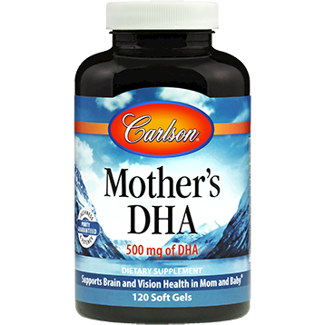 Carlson Labs Mother's DHA 120 softgels